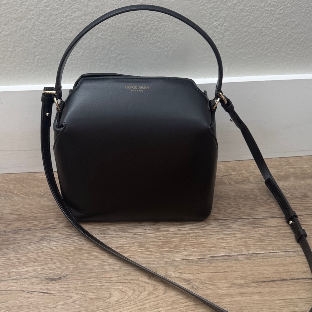 Giorgio Armani Classic Black Crossbody Bag
